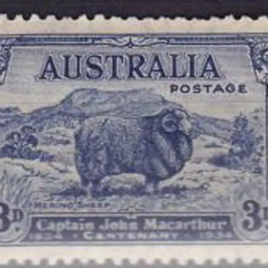 1934 Macarthur set of 3. Fresh MLH SG 150/152