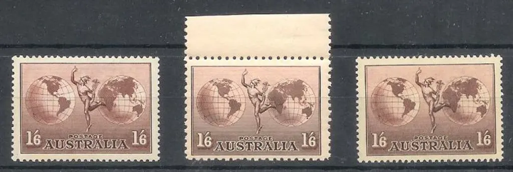 1937/48 1/6d Hermes on thick & thin papers & ... Image 1++