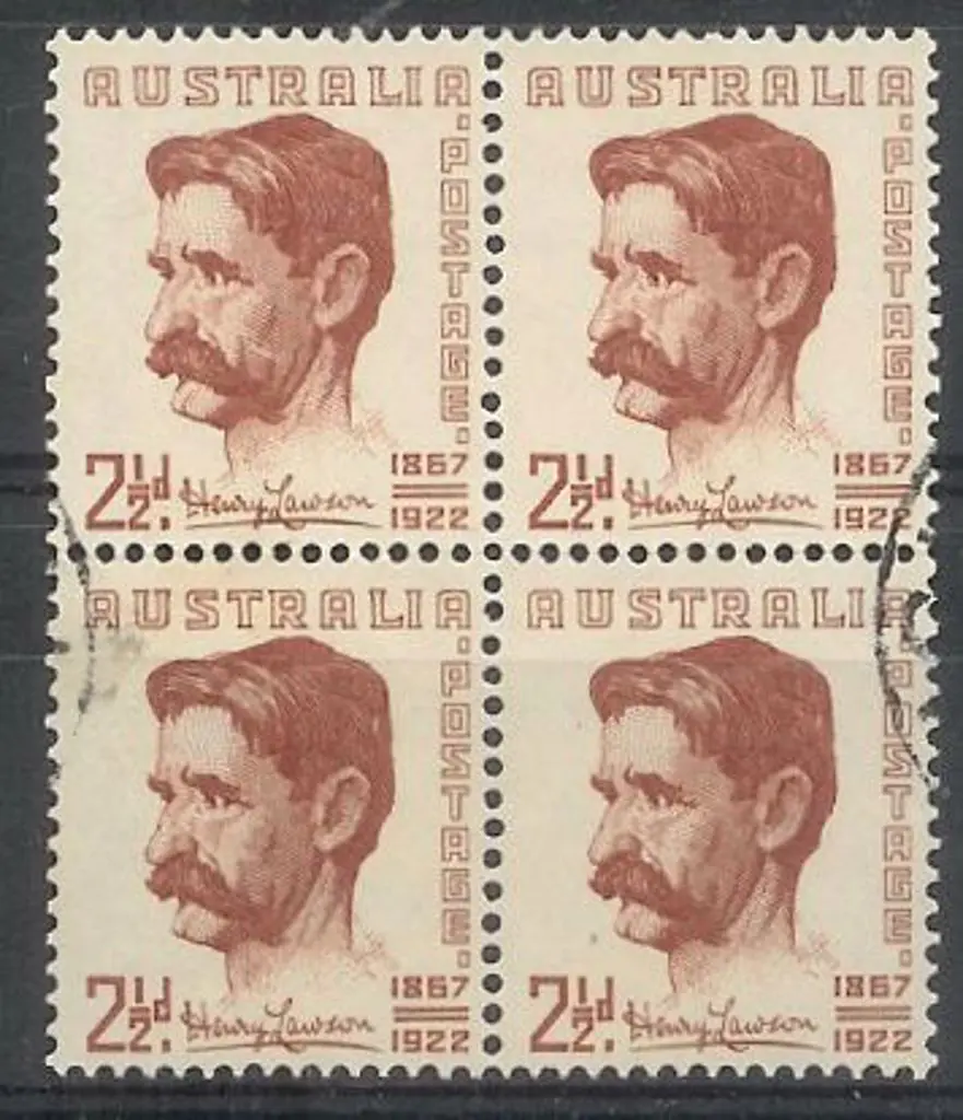 1949 2½d Lawson with last 2 of "1922" extended at ... Image 1++