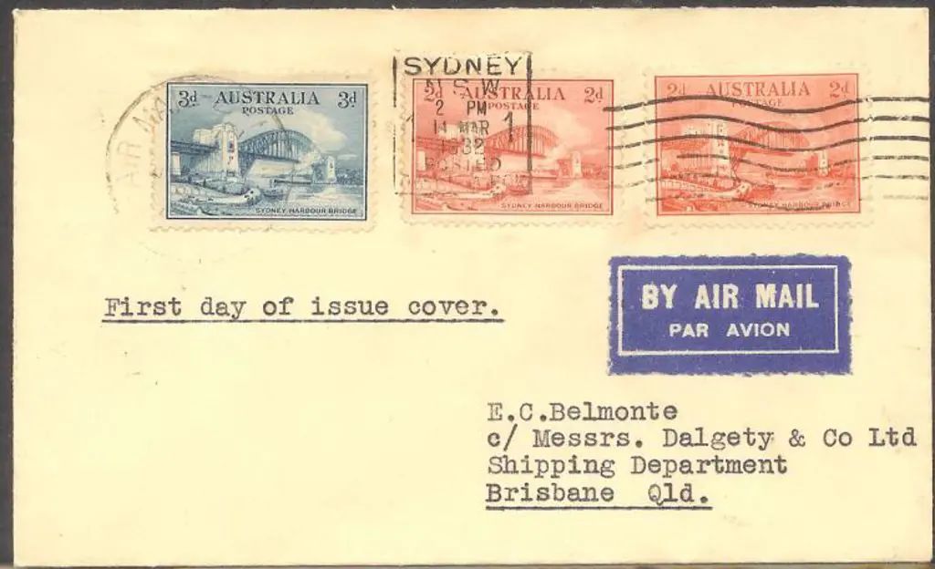 1932 (14th March) 2d (both Typo & Litho) & 3d ... Image 1++