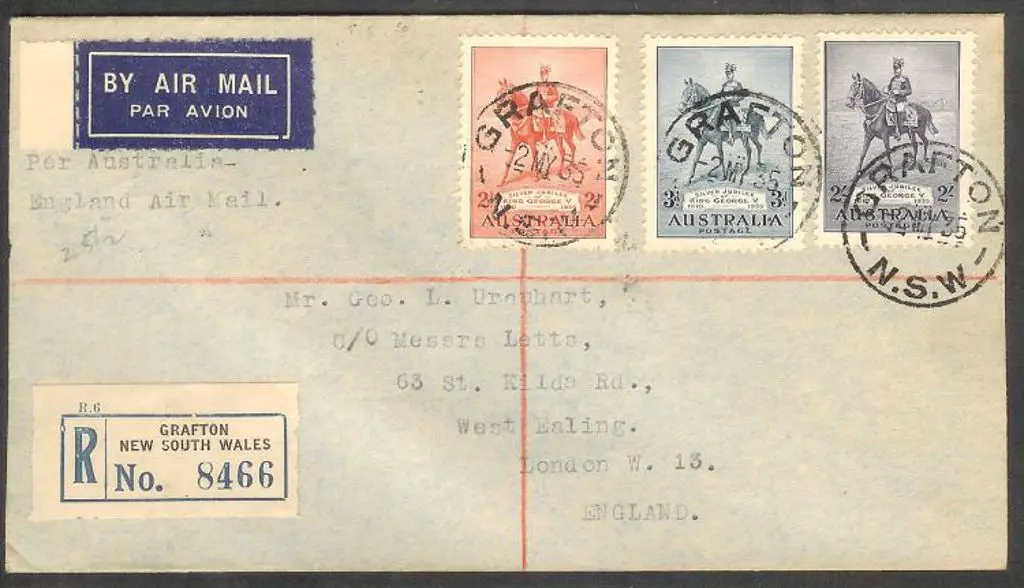 1935 (2nd May) KGV Silver Jubilee set of 3 on ... Image 1++