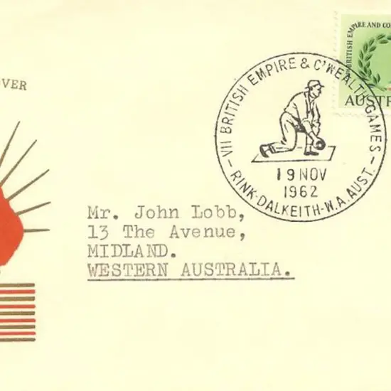 1962 (19th Nov) 2/3d Games on Guthrie cover with ...