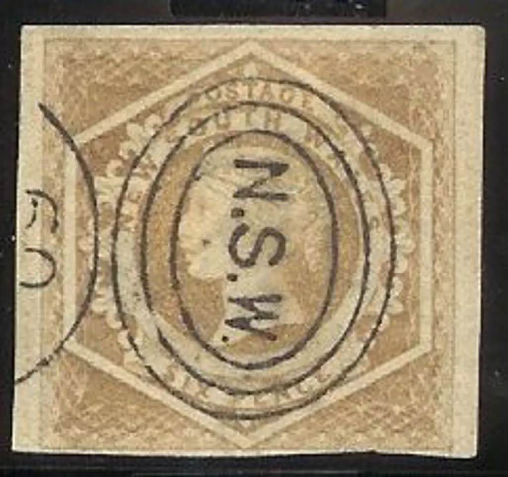 1854/59 6d greyish-brown QV Large Diadems Wmk, ... Image 1++