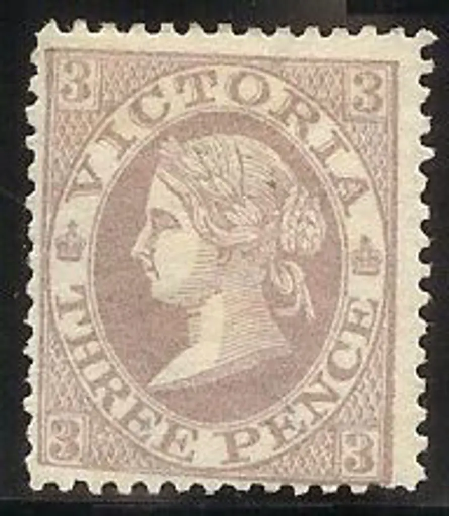 1866 3d lilac wmkd "8". Centred to lower left. SG ... Image 1++