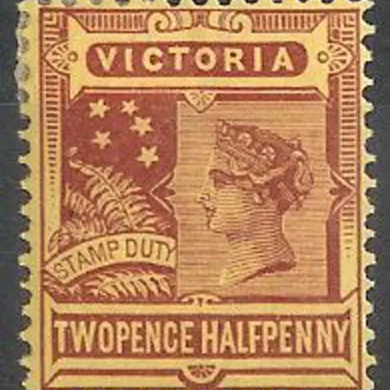 1891 2½d red-brown/lemon MLH with hinge remnant. ...