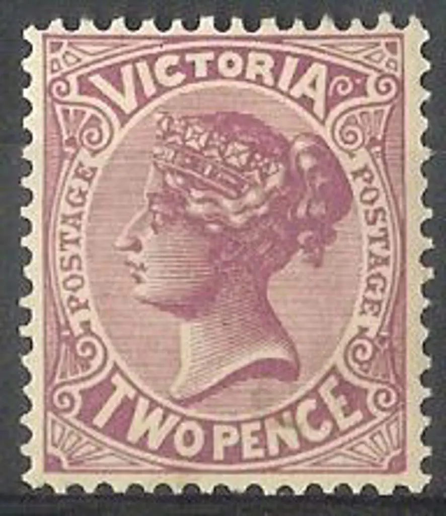 1899 2d violet with inv wmk. MLH SG 359 Image 1++