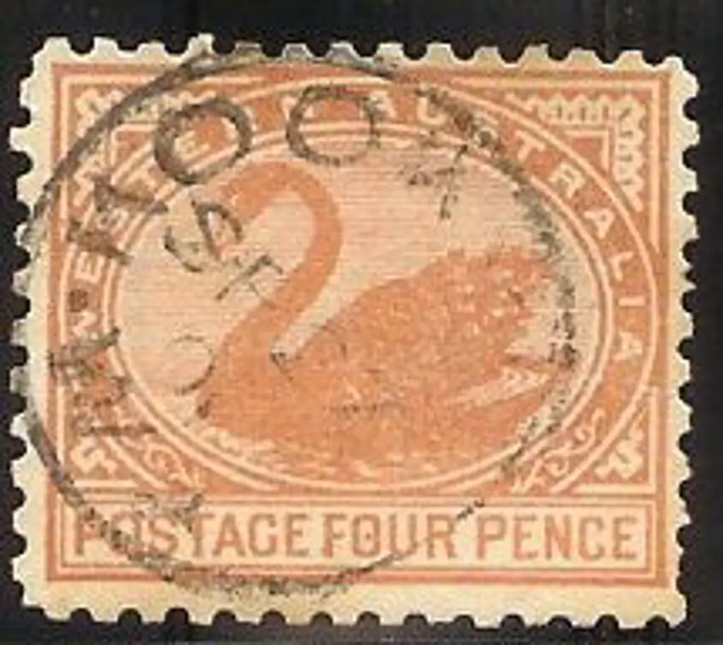 1902 4d chestnut Perf. 11 Wmk V & crown. Fine ... Image 1++