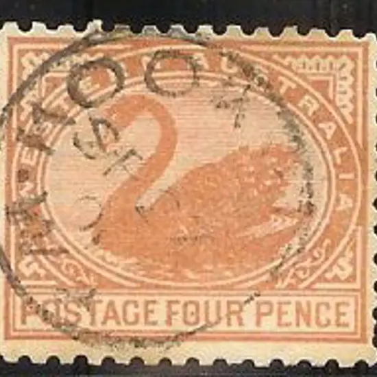 1902 4d chestnut Perf. 11 Wmk V & crown. Fine ...