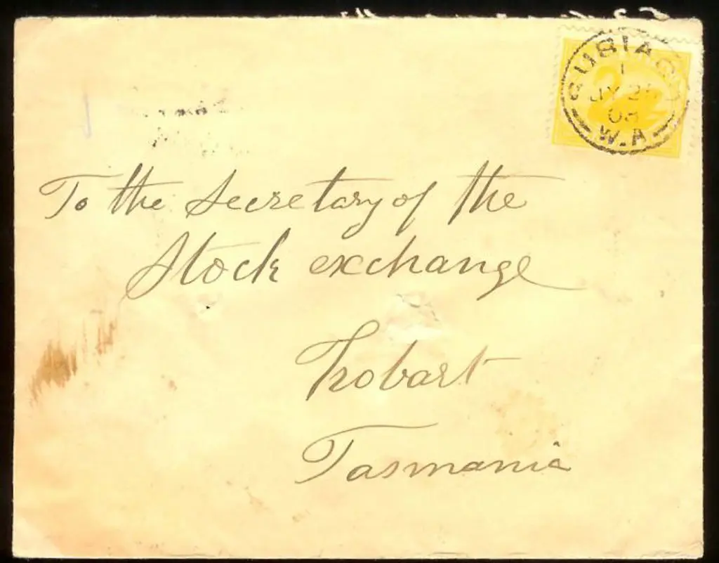1903 (25th July) bullseye Subiaco 3b in. 1 cds on ... Image 1++