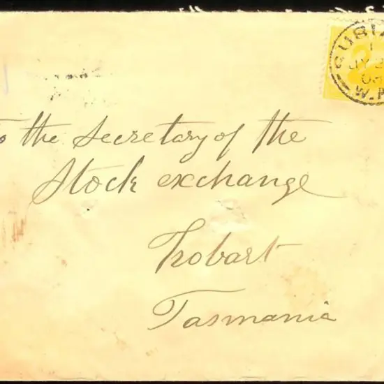 1903 (25th July) bullseye Subiaco 3b in. 1 cds on ...