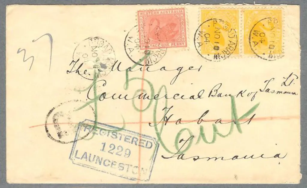 1904 (10th Nov) Broad Arrow 3b-b. Four strikes on ... Image 1++