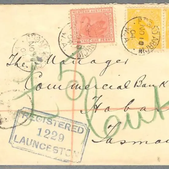 1904 (10th Nov) Broad Arrow 3b-b. Four strikes on ...