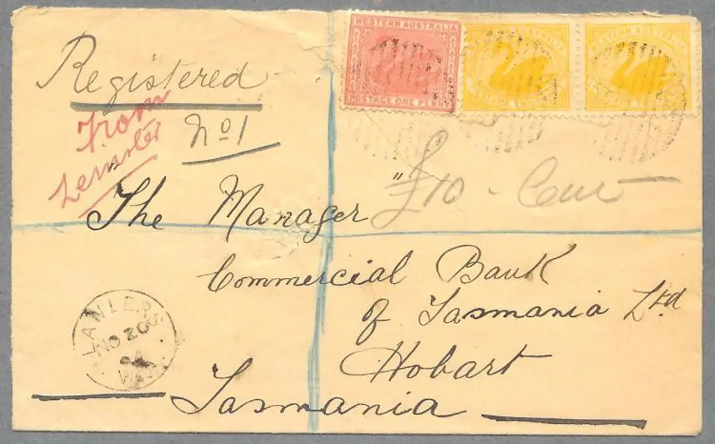 1904 (20th Nov) Lawlers 3b with DO-10 tied to 1d & ... Image 1++