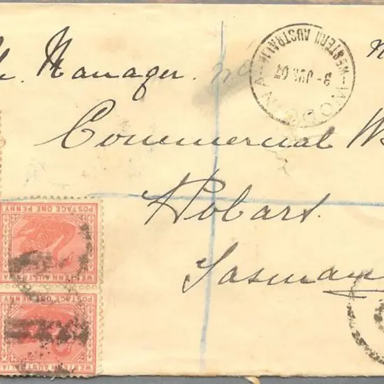 1907 (3rd June) Wodgina A25 pmkd Tatts cover with ...