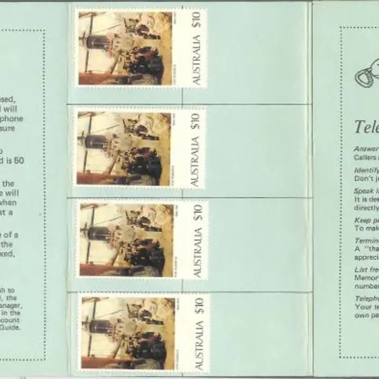 1970's "Card for the Payment of Telephone Bill by ...