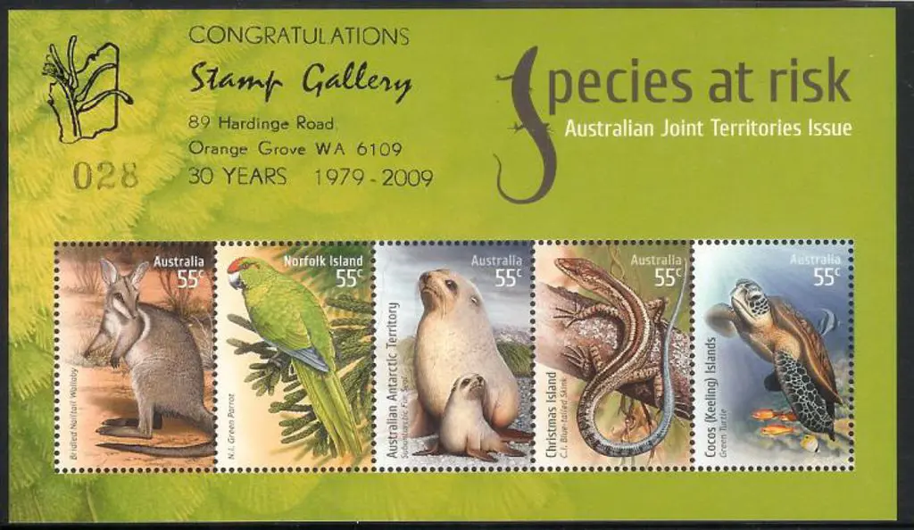 2009 Species at Risk M/S overprinted ... Image 1++