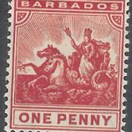 Bahamas 1905 1d Seal of Colony, wmk MC/CA. MLH SG ...