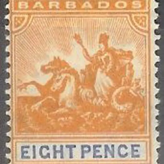 Bahamas 1905 8d Seal of Colony, wmk MC/CA. Fresh ...