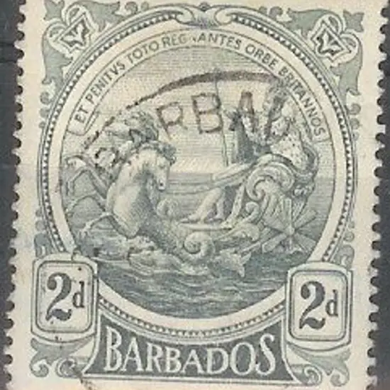 Bahamas 1916/19 2d Seal of Colony. F/U SG 184 Cat. ...