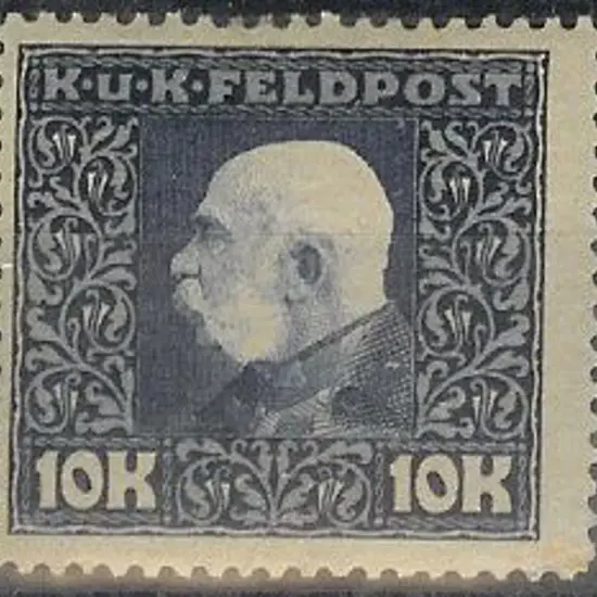 Bosnia 1912 10k Francis Joseph I. Minor fault on ...