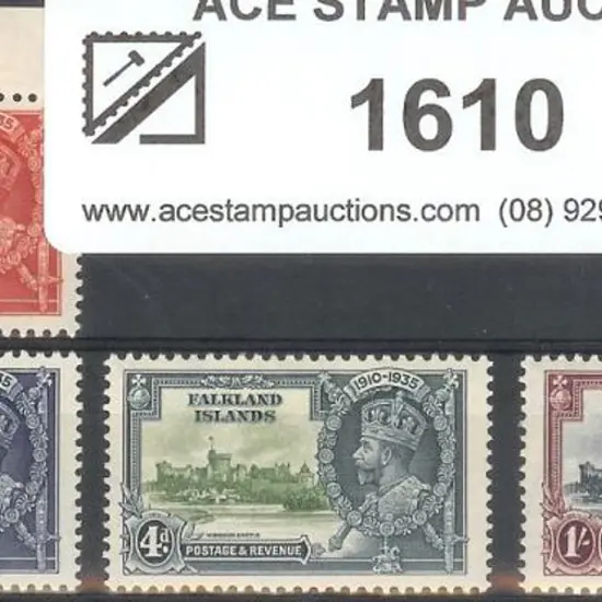 Falkland Is Dependencies 1935 Silver Jubilee set ...
