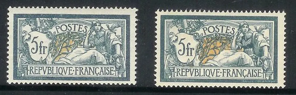 France 1900/6 5f Merson. MUH well centred, plus ... Image 1++