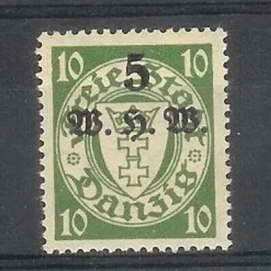 Germany – Danzig 1934 Winter Relief Fund. MLH SG ...