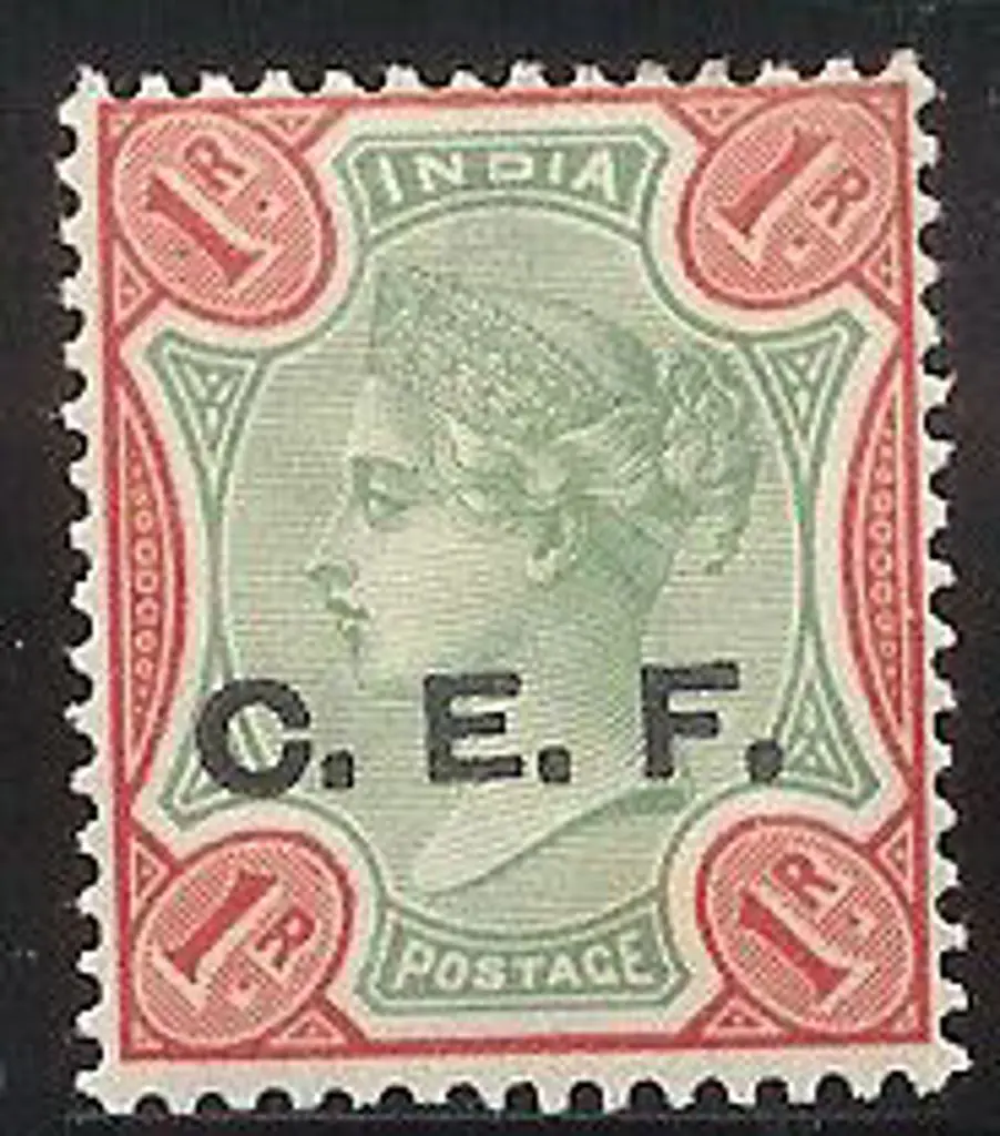 India 1900 China Expeditionary Force QV ovpts to ... Image 1++