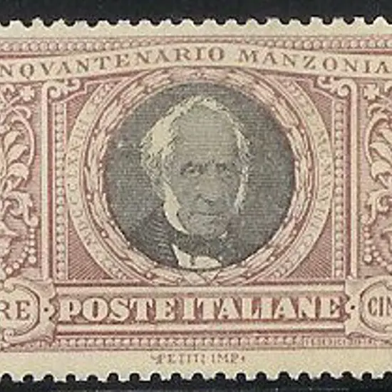 Italy 1923 Manzoni set of 6 MLH with 1l centred ...