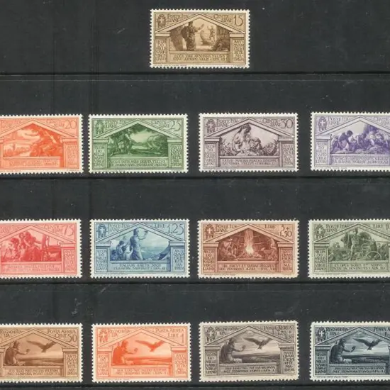 Italy 1929 Virgil Postage & Airs complete set ...