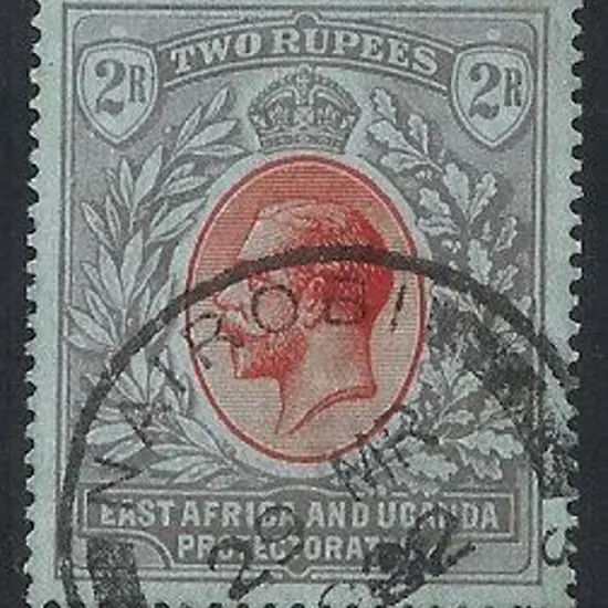 KUT 1912 2r KGV F/U with neat Nairobi cds. SG 54 ...