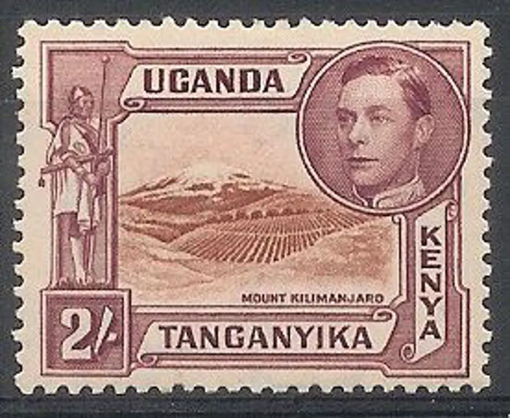 KUT 1938 2/- Mt Kilimanjaro Perf. 13¼. MUH SG 146 ... Image 1++