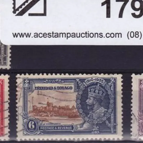 Trinidad & Tobago 1935 Silver Jubilee set of 4. ...