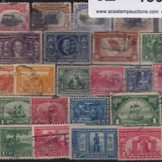 USA 1902-1926 Commem range all different on ...