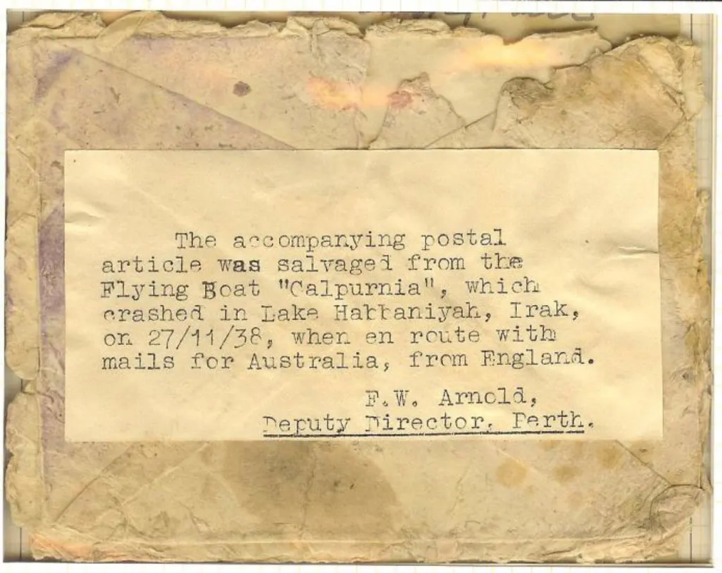 1938 (27th Nov) Empire Airways Flying Boat ... Image 1++