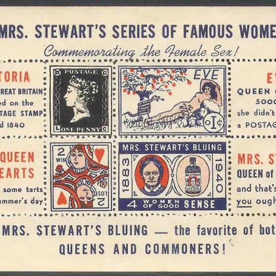 1940's Mrs Stewart's Series of Famous Women ...